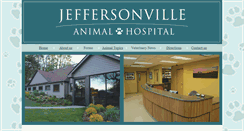 Desktop Screenshot of jeffersonvilleanimalhospitalny.com